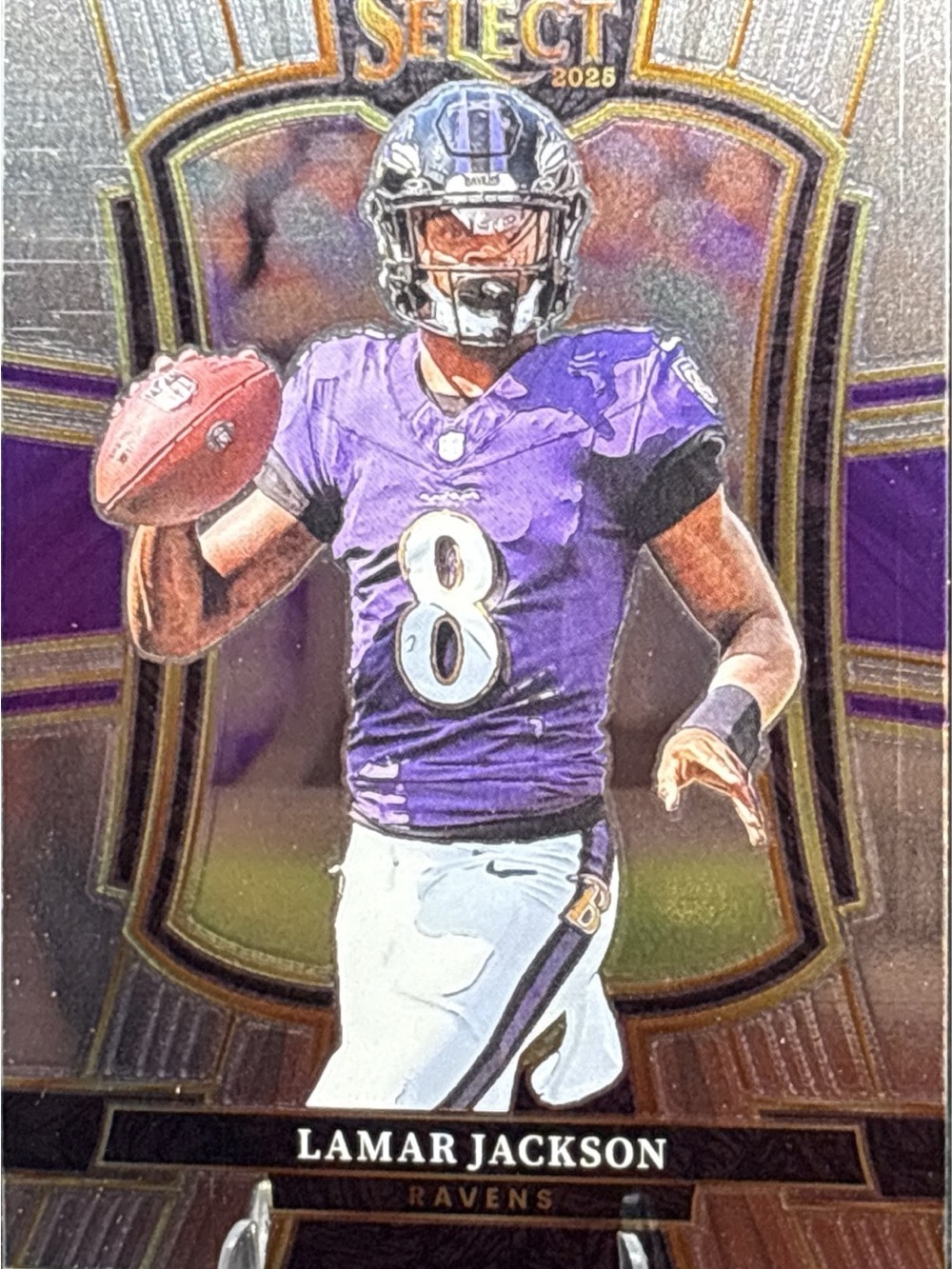 Panini Select Lamar Jackson Football Trading Card